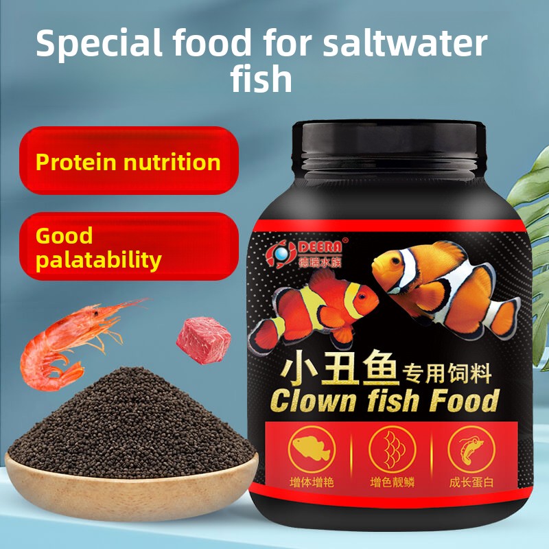 All Fish In Aquarium - ディーラ クローフィッシュ＆タンフード | すべての食肉類水族館魚類に適した、栄養バランスの取れた沈降性マイクロペレット