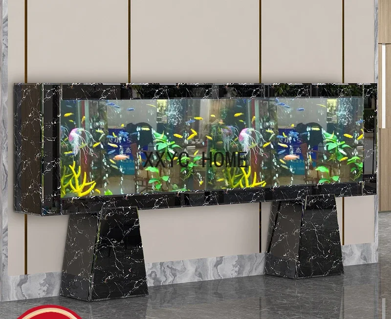 Aquarium Fish Dragon - リビングルーム大型オフィスエコハイエンドスーパーホワイトドラゴンフィッシュタンクフロア2M3M水槽