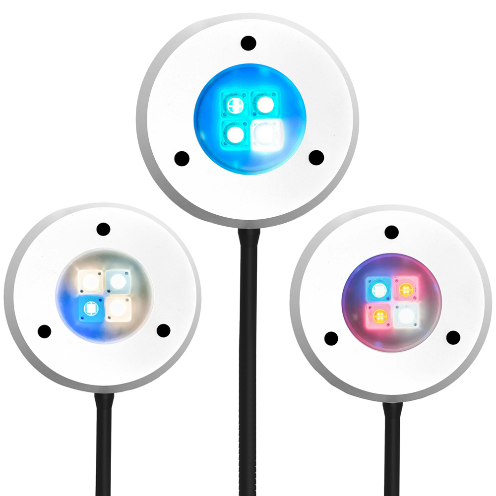 Refugium Light Nano - Spectraqua-nano sp20 LED水族館ライト、フィッシュタンク、ミニライト、サンゴリーフ、マリンミリタリーランプ
