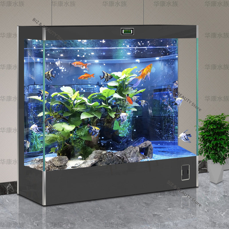 All Fish In Aquarium - New Ultra White Glass Fish Tank