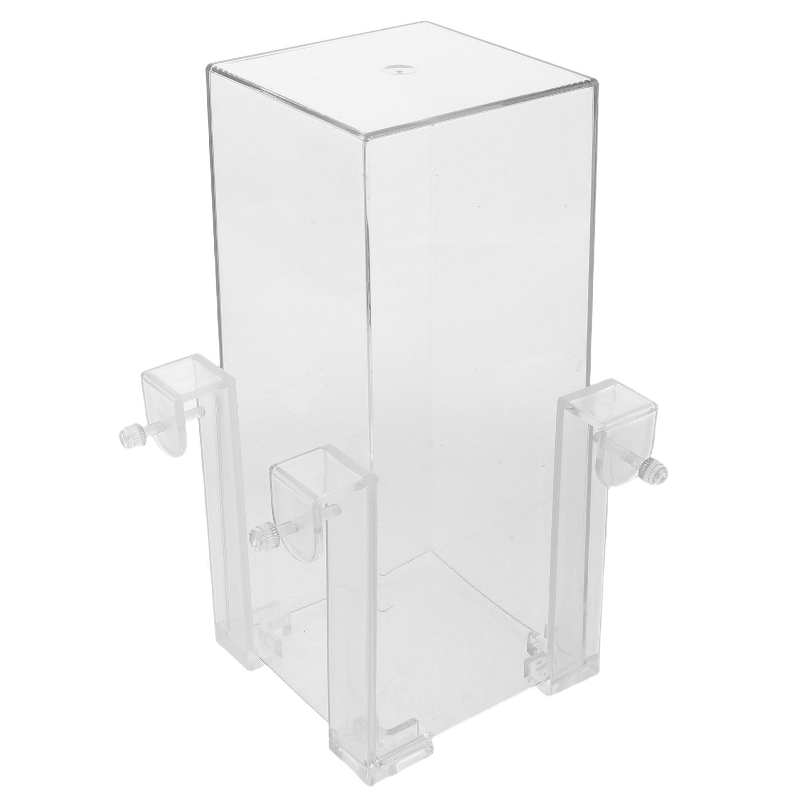 Aquarium Fish Elevator - 吊り下げ式水槽用補充アクセサリー 透明装飾水補充装置 自動水位調整ツール 透明エレベーター