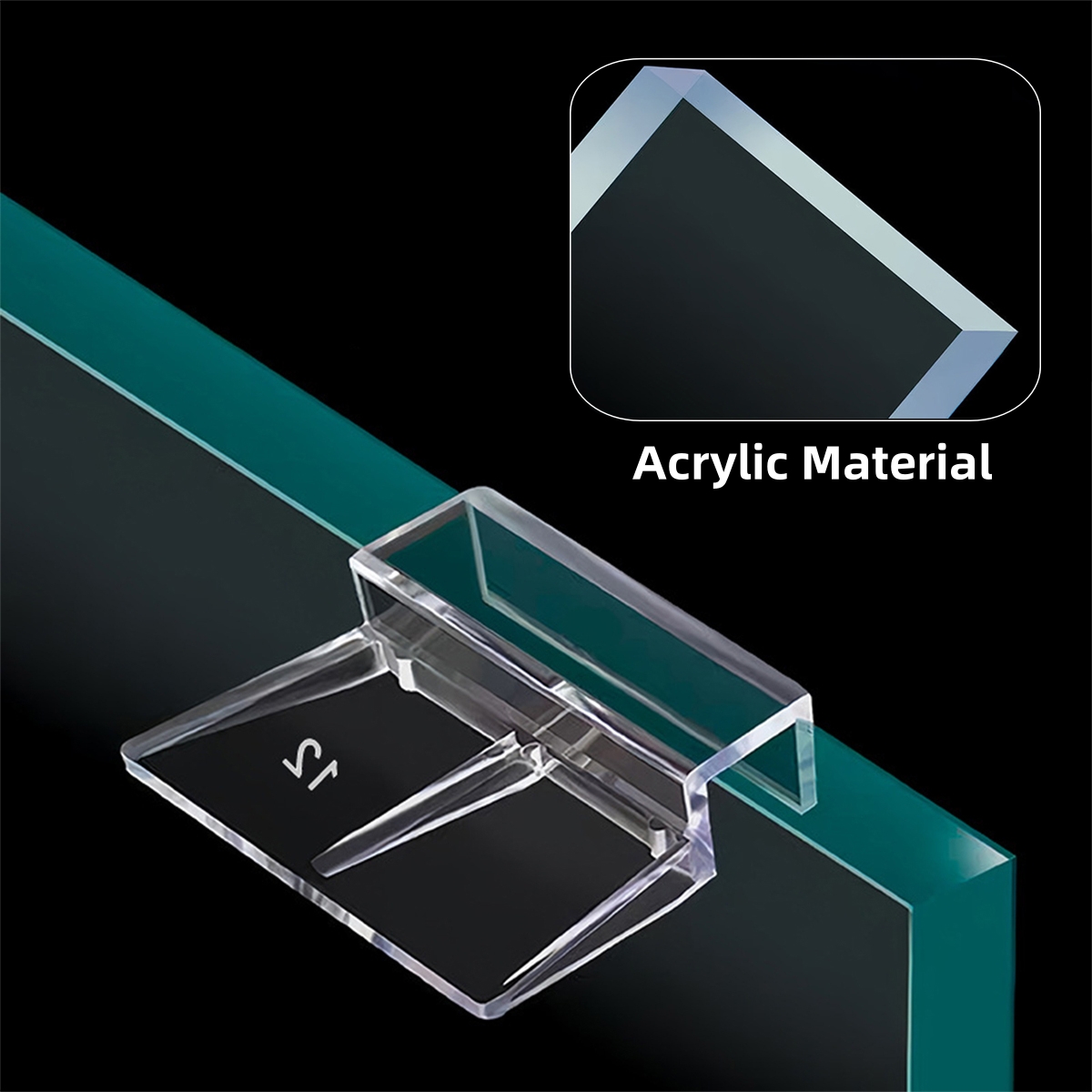 透明アクリル製水槽用ガラス蓋クリップブラケット 水槽フィルタ - Aquarium Fish Quarantine のレビューと価格