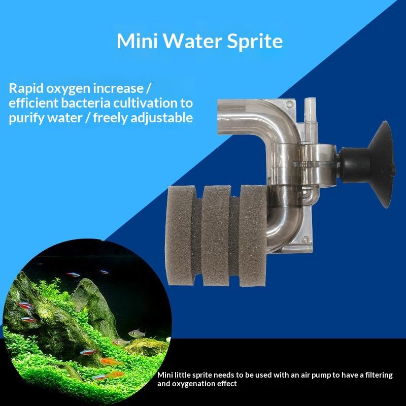 ホットセール-ミニ水槽スポンジフィルター生化学浄水器酸素増加 - Aquarium Fish Sale のレビューと価格