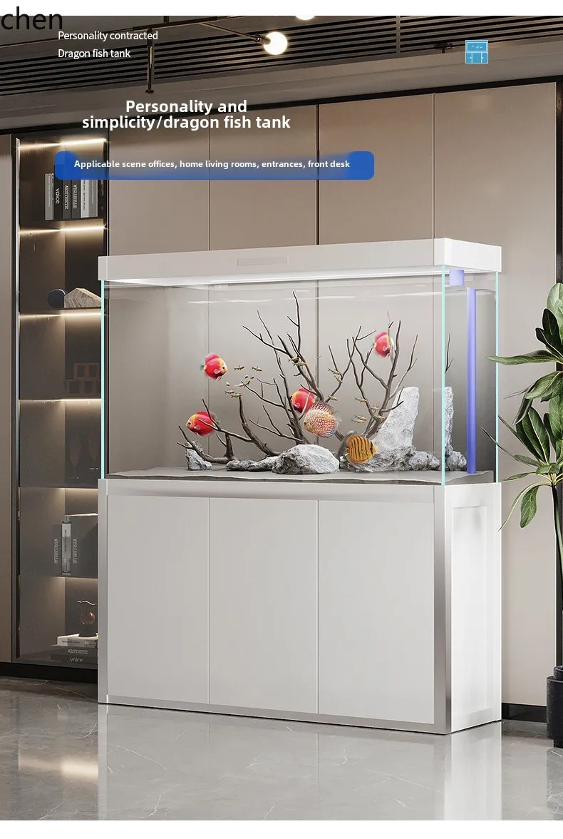 DSAウルトラホワイトガラス底面フィルター水槽、リビングルー - Aquarium Fish Dragon のレビューと価格