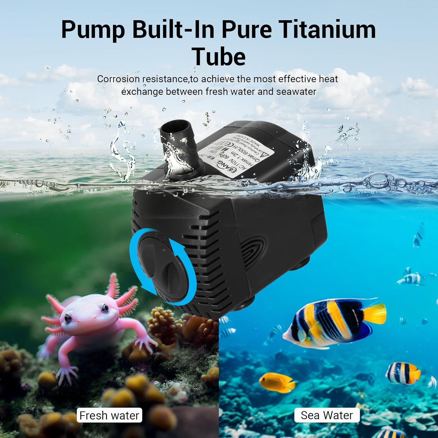 水槽用チラー 79ガロン 1/3馬力 300L 冷水チラー  - All Fish In Aquarium のレビューと価格