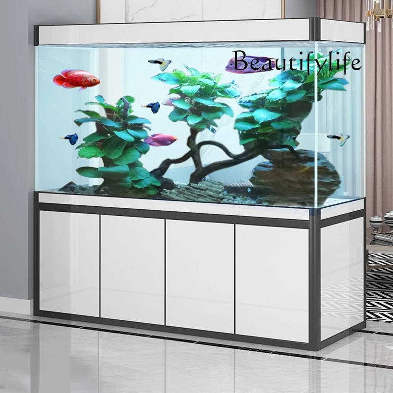 X36 リビングルーム 床置き型 水換え不要 家庭用 中型ス - Aquarium Fish Dragon のレビューと価格