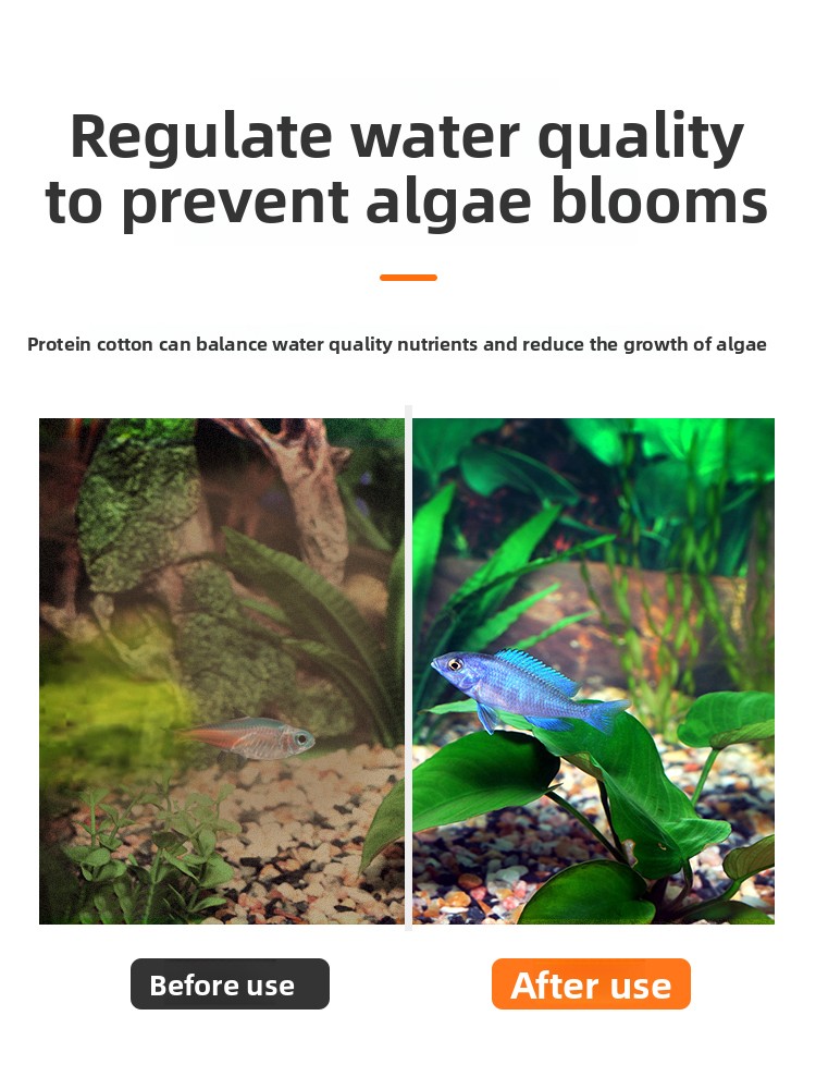 ACプロテインコットン水槽用特殊黄水除去剤消臭フィルター材で - Aquarium Fish Yellow のレビューと価格