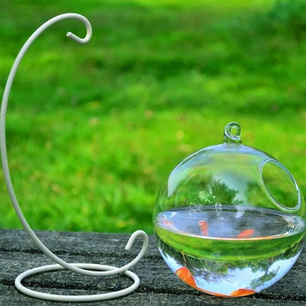 水槽飾り壁掛けラックホルダー付きホームデコレーション水槽魚鉢 - Aquarium Fish In Bowl のレビューと価格