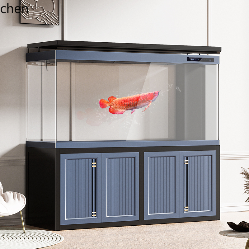 CZ新型ドラゴンフィッシュタンク大型家庭用フロア水槽オフィス - Aquarium Fish Dragon のレビューと価格