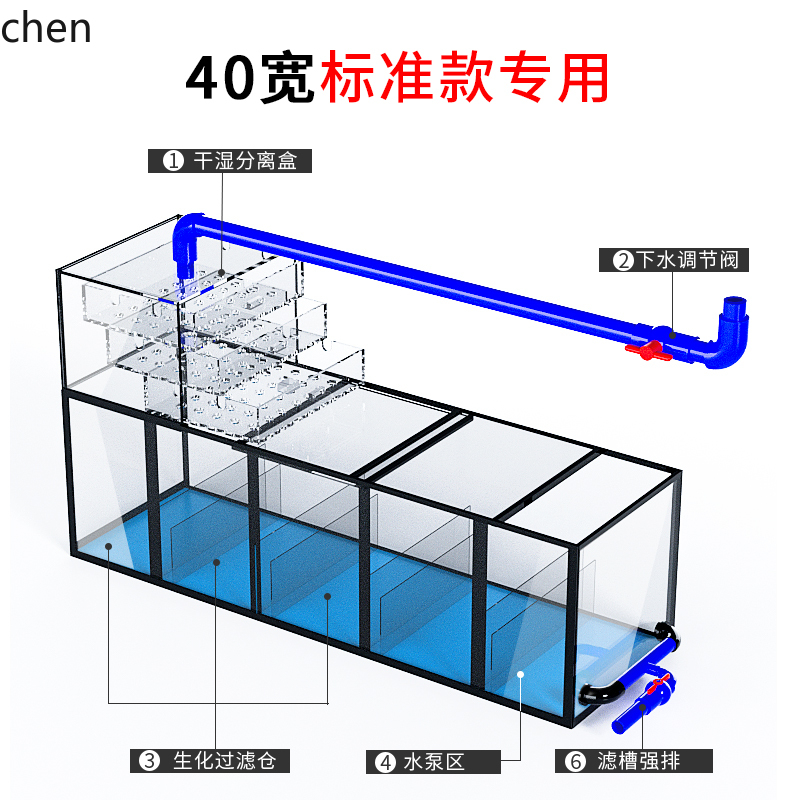 CZ新型ドラゴンフィッシュタンク大型家庭用フロア水槽オフィス - Aquarium Fish Dragon のレビューと価格
