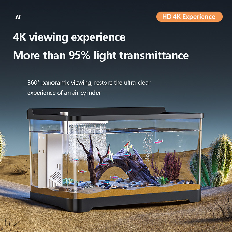 ミニ水族館スターターキット,サイレントウォーターフィルター, - Aquarium Fish In Bowl のレビューと価格