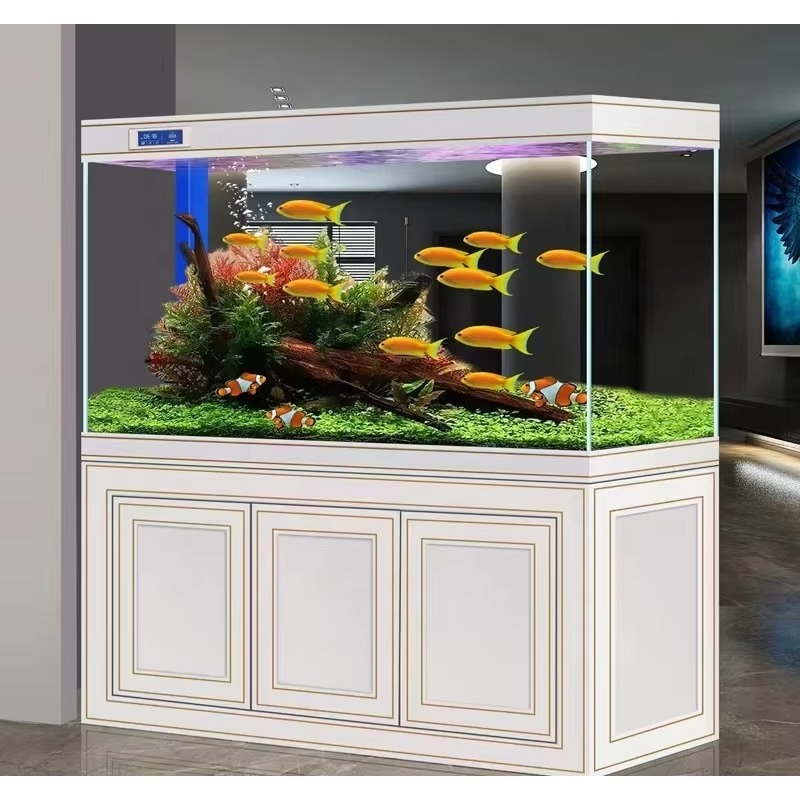 水槽 リビングルーム 家庭用 超透明ガラス 中型・大型水槽  - Aquarium Fish Dragon のレビューと価格