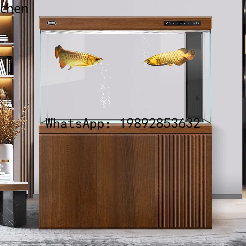 超透明ガラス大型水槽 家庭用 床置き ドラゴンフィッシュ水槽 - Aquarium Fish Dragon のレビューと価格