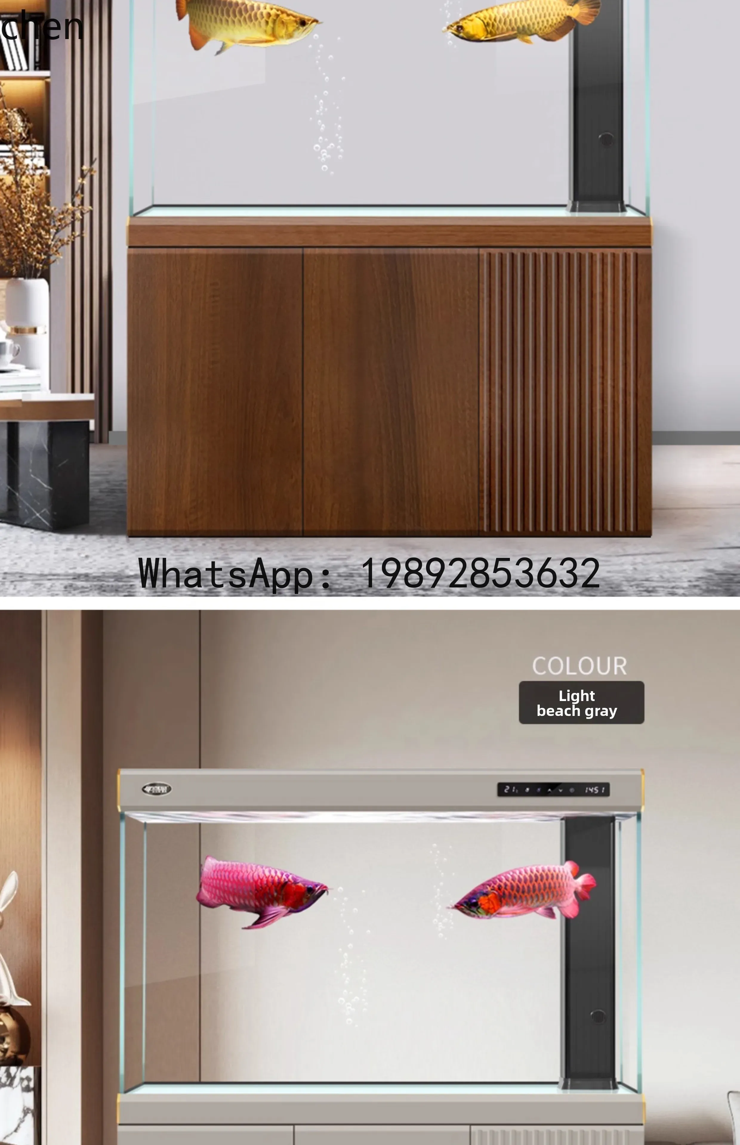超透明ガラス大型水槽 家庭用 床置き ドラゴンフィッシュ水槽 - Aquarium Fish Dragon のレビューと価格