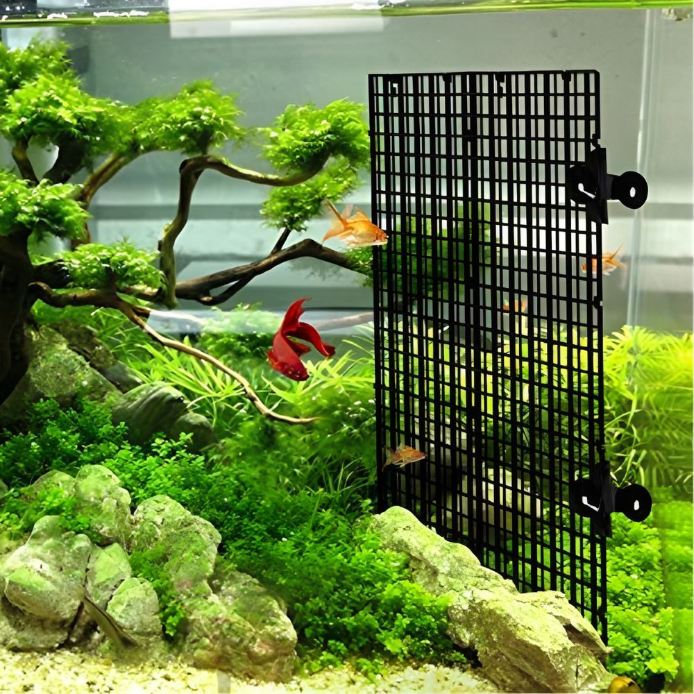 14個入り ブラック プラスチック製 水槽用グリッドメッシュ - Aquarium Fish Elevator のレビューと価格
