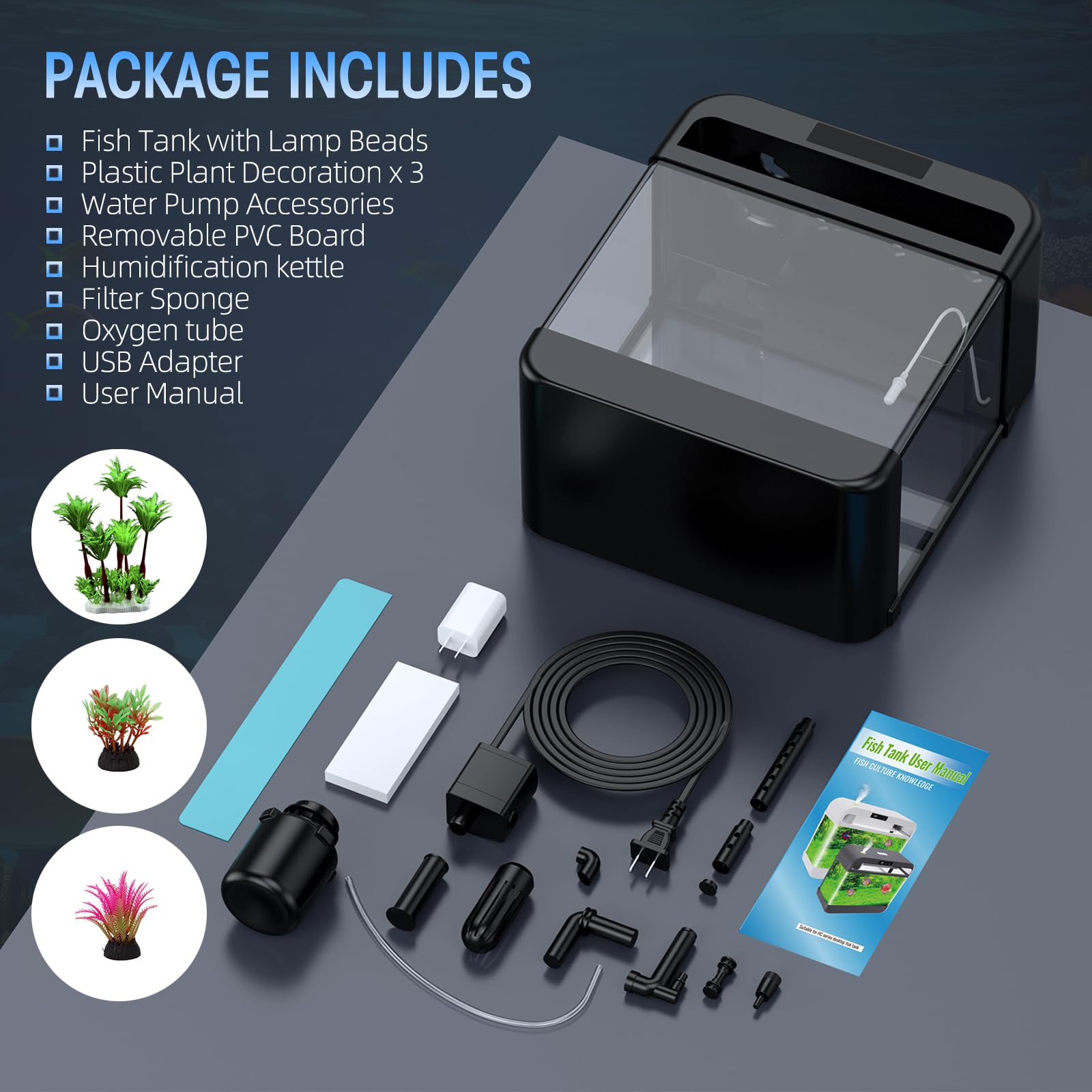自動洗浄機能付き、自動給水機能付き、スマートフィッシュ厚ガラ - Aquarium Auto Top Off のレビューと価格