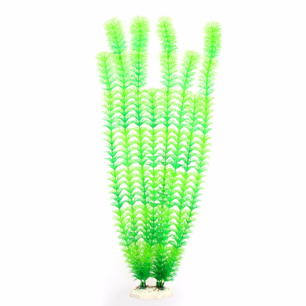高品質 50 センチメートル人工水中植物水族館の水槽の装飾緑 - Aquarium Fish Green のレビューと価格