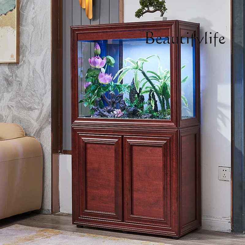 Rリビングルーム家庭用小型水槽水槽底面フィルター水なし中国式 - Aquarium Fish Dragon のレビューと価格