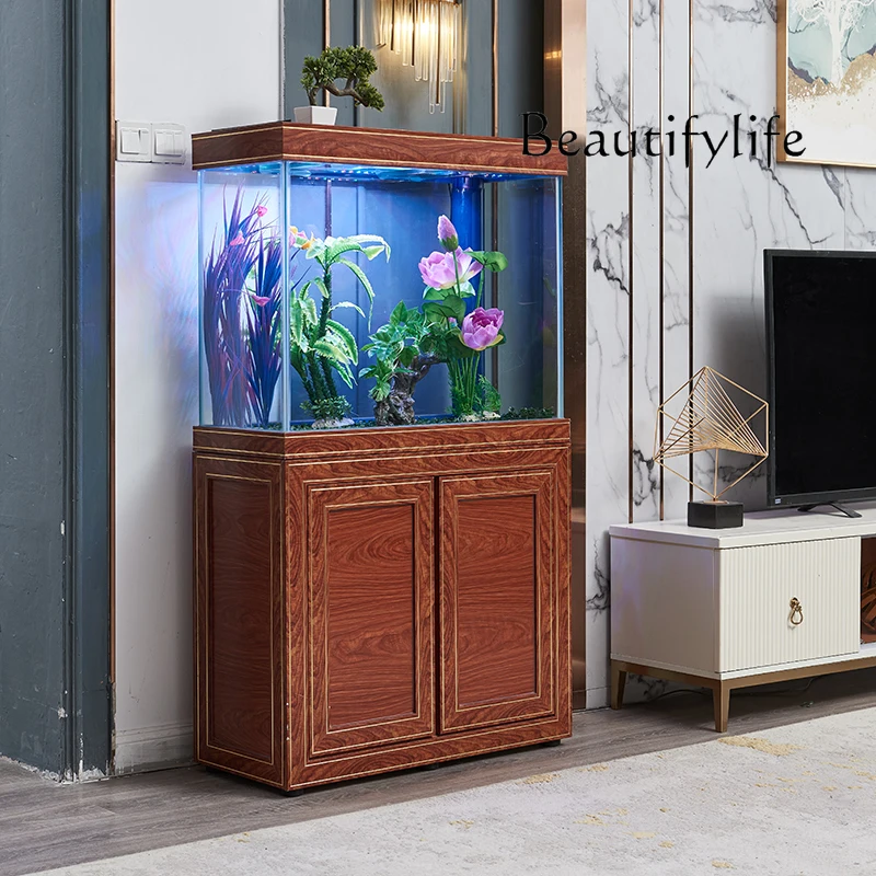 Rリビングルーム家庭用小型水槽水槽底面フィルター水なし中国式 - Aquarium Fish Dragon のレビューと価格