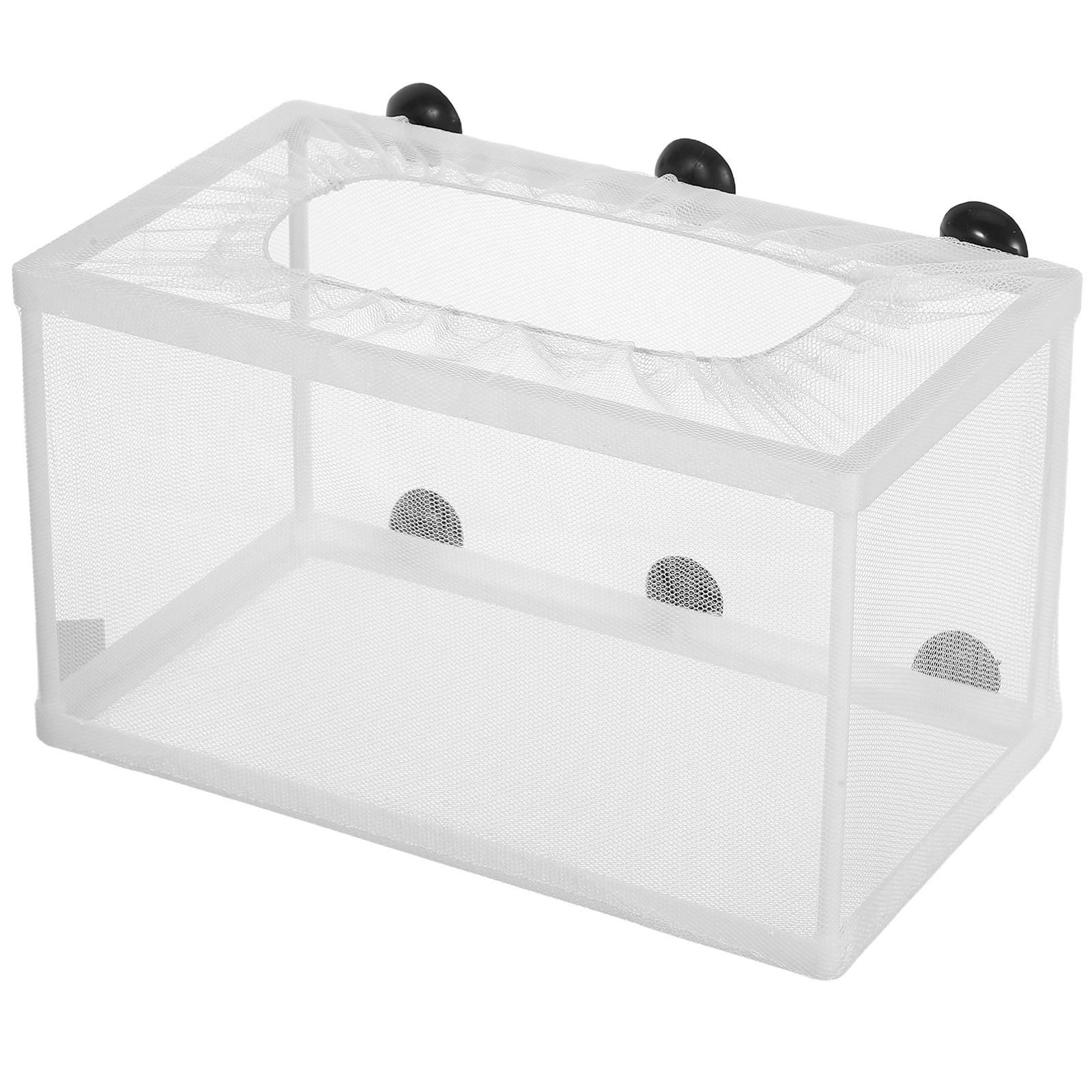 大型魚網 孵卵器 水族館用吸盤付き魚箱 ポリエステルネット  - Aquarium Fish Net Big Size のレビューと価格