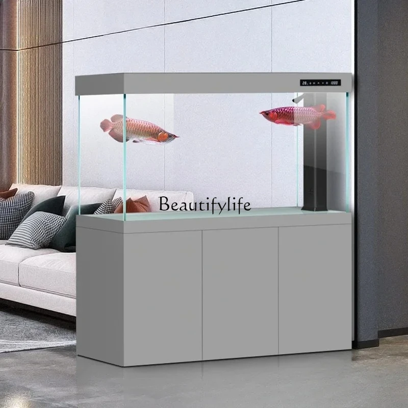 FG11水槽 リビングルーム 家庭用 超白ガラス水槽 生態底 - Aquarium Fish Dragon のレビューと価格