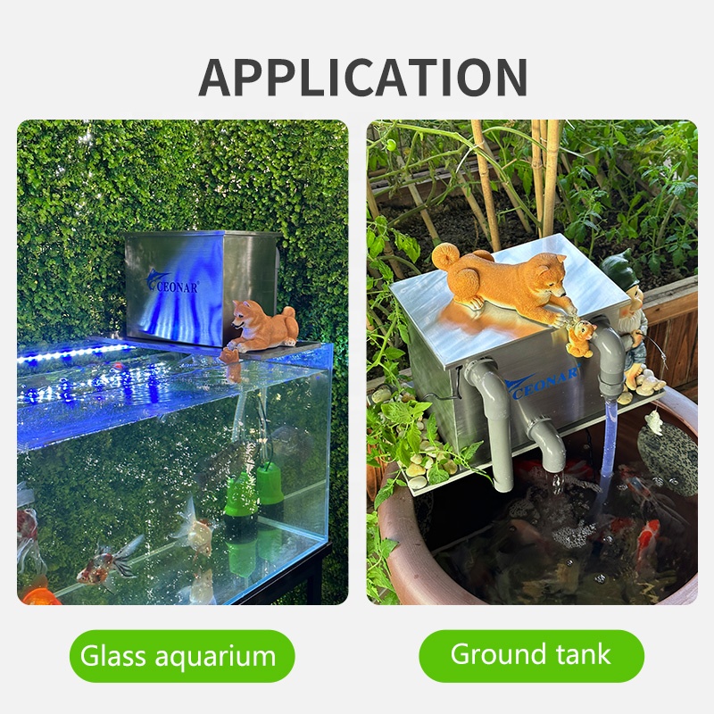 工場直販 水槽フィルター ステンレス製 魚タンク バイオフィ - Aquarium Fish Sale のレビューと価格